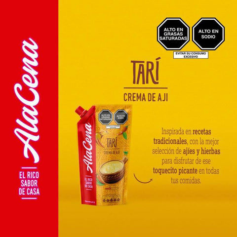 2 Pack TARI Crema de Aji Amarillo | 400Gr | AlaCena