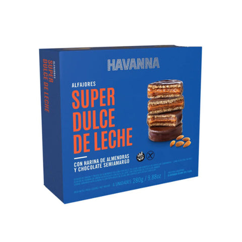 Alfajor Super Dulce de leche | 4 unidades | Havanna