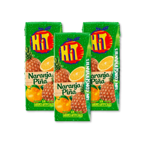 3 Pack Hit Orange Pineapple Juice | 1 liter