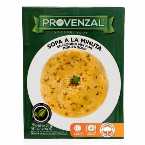 Sopa a la Minuta Mix| 55Gr | PROVENZAL