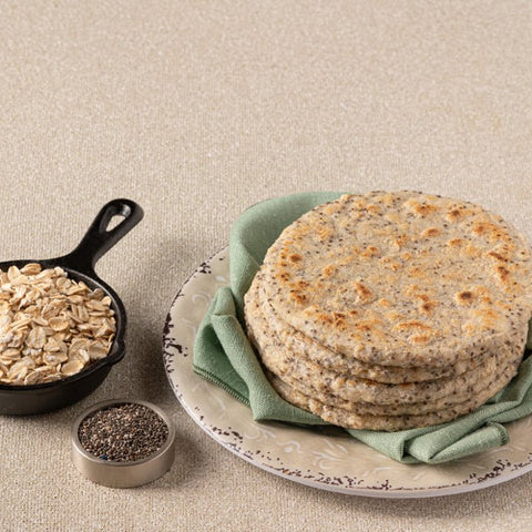 Chia and oat arepas | 5 Units | TQMUCH