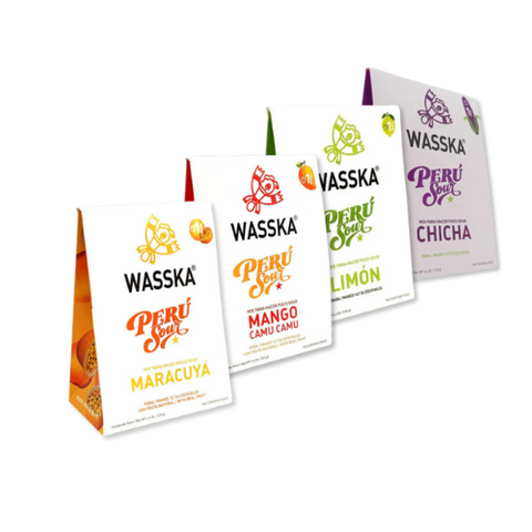 4 Pack Wasska Pisco Sour Mix | 4.4 Oz