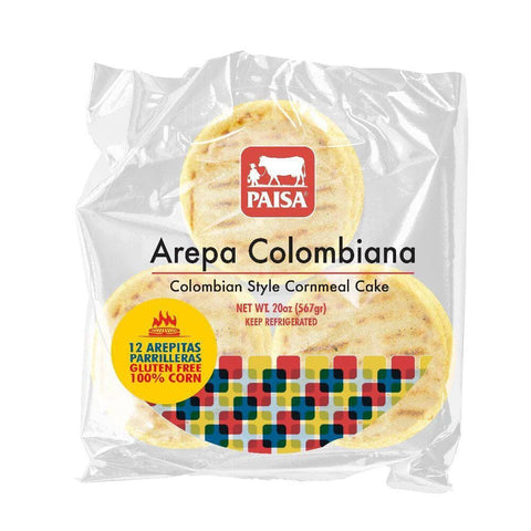 Arepitas Parrilleras Colombianas | 12 Unidades | PAISA