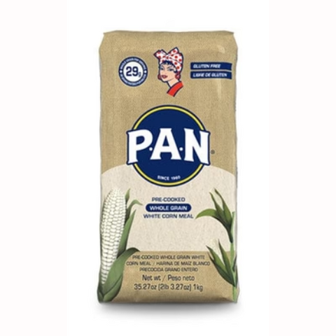 Whole Grain Corn Flour by Harina Pan | 1kg