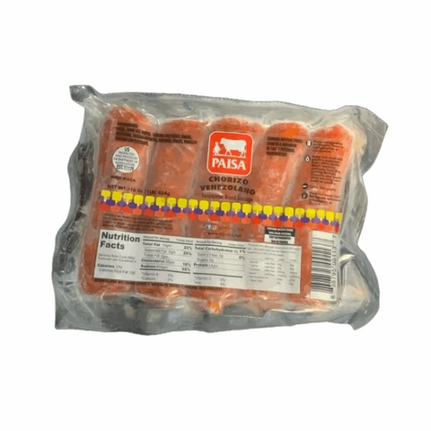 Chorizo Venezolano | 16oz Unidades | PAISA