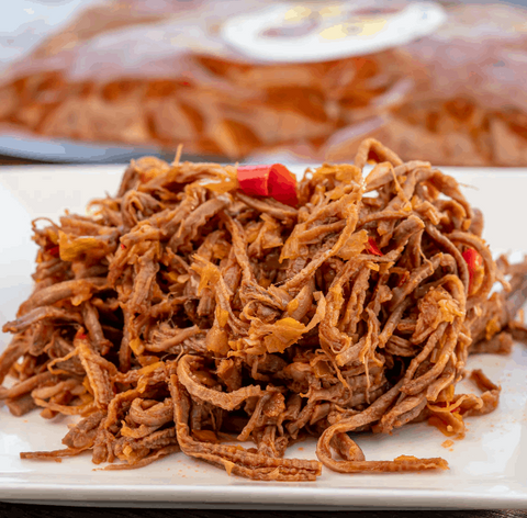 Carne Mechada| Shredded Beef | 2 servings | 1 Lb | Casera Healthy Foods