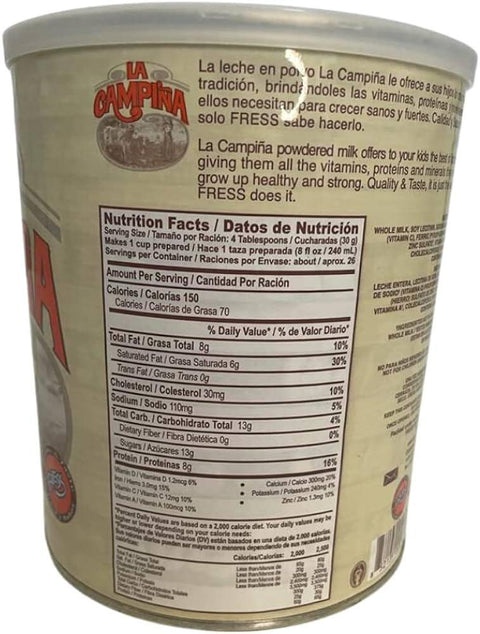 La Campiña Powdered Milk | 800g