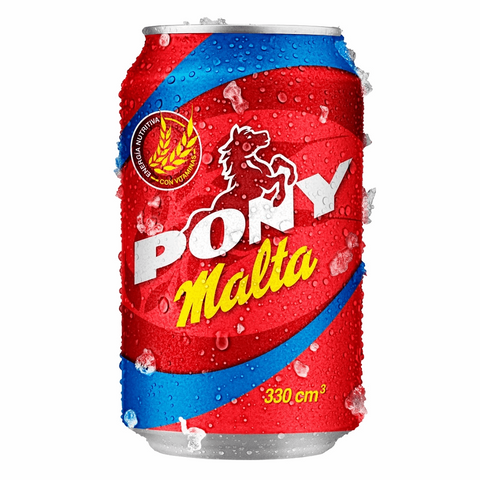 6-Pack de Malta Pony en lata