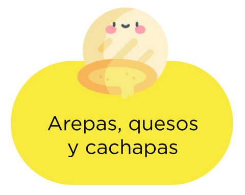 Arepas, Quesos y Cachapas