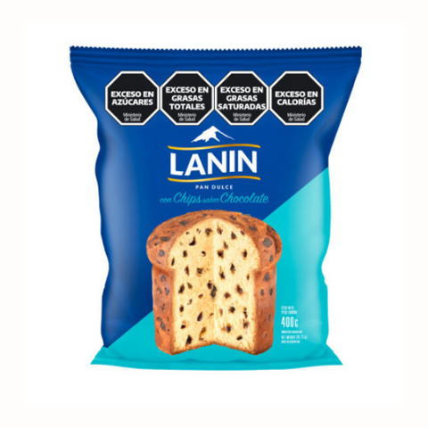 Sweet Bread with Chocolate Chips | Lanin | 400 grs