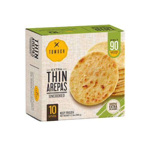 Extra fine arepas | 10 Units | TQMUCH