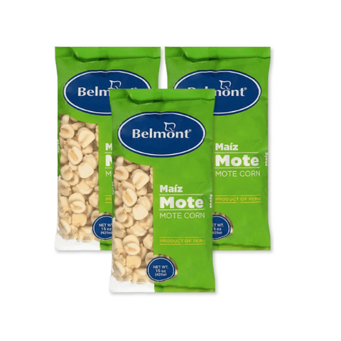 3 Pack Maiz Mote | 15oz| Belmont Peru