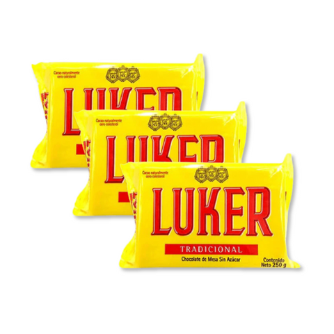 3 Pack Chocolate Tradicional Luker | 250 gr